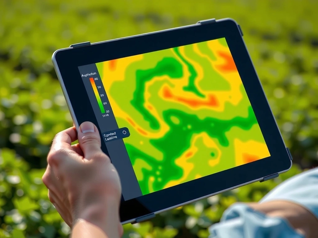 Visualización de mapas de calor foliar